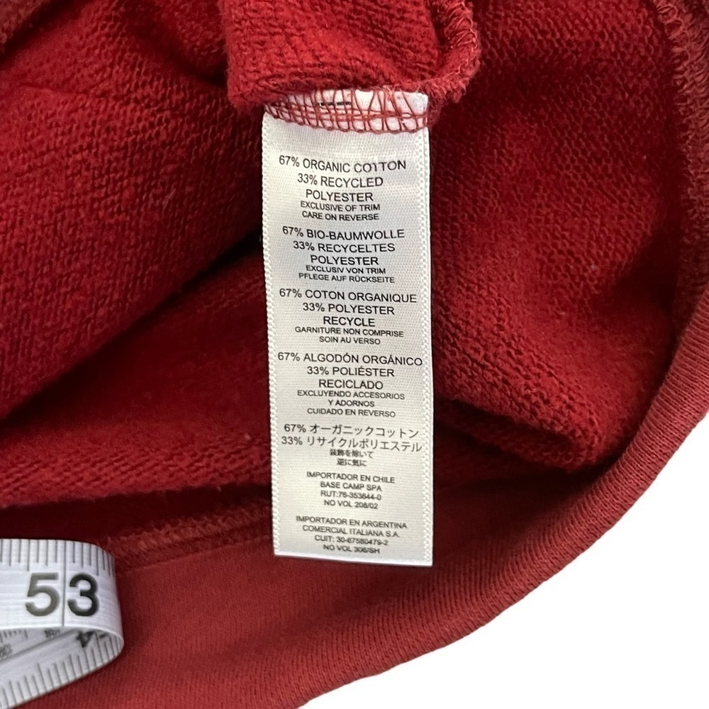 Euc Sherpa Adventure Gear Ika hoodie, red colour, size Large - Picture 9 of 10